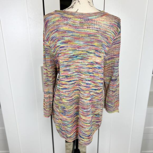 John Paul Richard Textured Knit Striped Sweater Size XXL - Picture 5 of 9